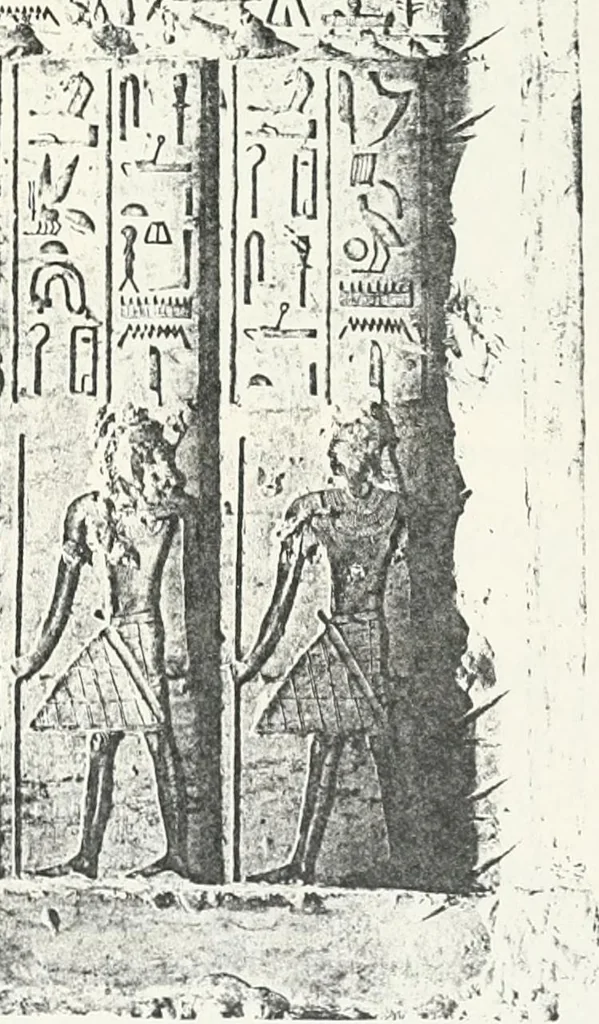 An illustration from Dendereh, 1898, 1900, leaf 89