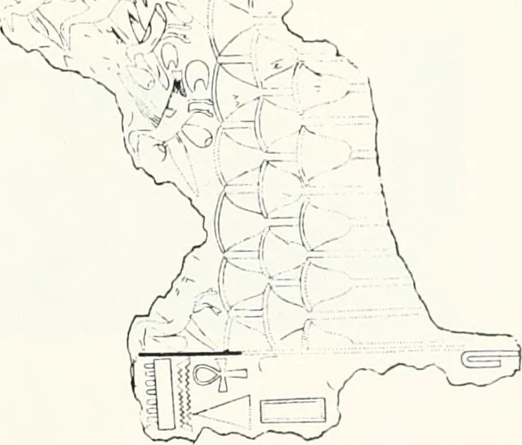 An illustration from Dendereh, 1898, 1900, leaf 99
