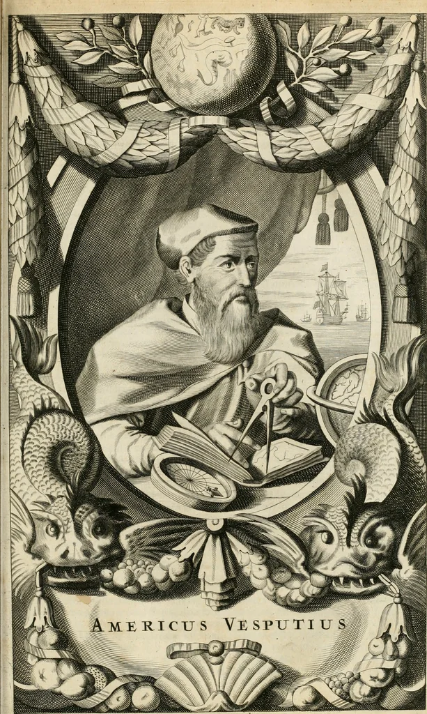 An illustration from De nieuwe en onbekende weereld, of, Beschryving van America en 't zuid-land : vervaetende d'oorsprong der Americaenen en zuid-landers, gedenkwaerdige togten derwaerds, gelegendheid der vaste kusten, eilanden, steden, sterkten, dorpen, tempels, bergen, fonteinen, stroomen, huisen, de natuur van beesten, boomen, planten en vreemde gewasschen, Gods-dienst en zeden, wonderlijke voorvallen, vereeuwde en nieuwe oorlogen: verciert met af-beeldsels na 't leven in America gemaekt,, 1671, leaf 80