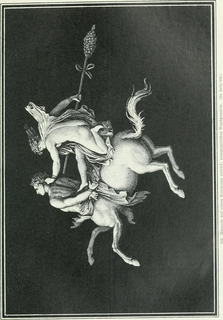 An illustration from Denkmäler des klassischen Altertums, zur Erläuterung des Lebens der Griechen und Römer in Religion, Kunst und Sitte, 1887, leaf 101