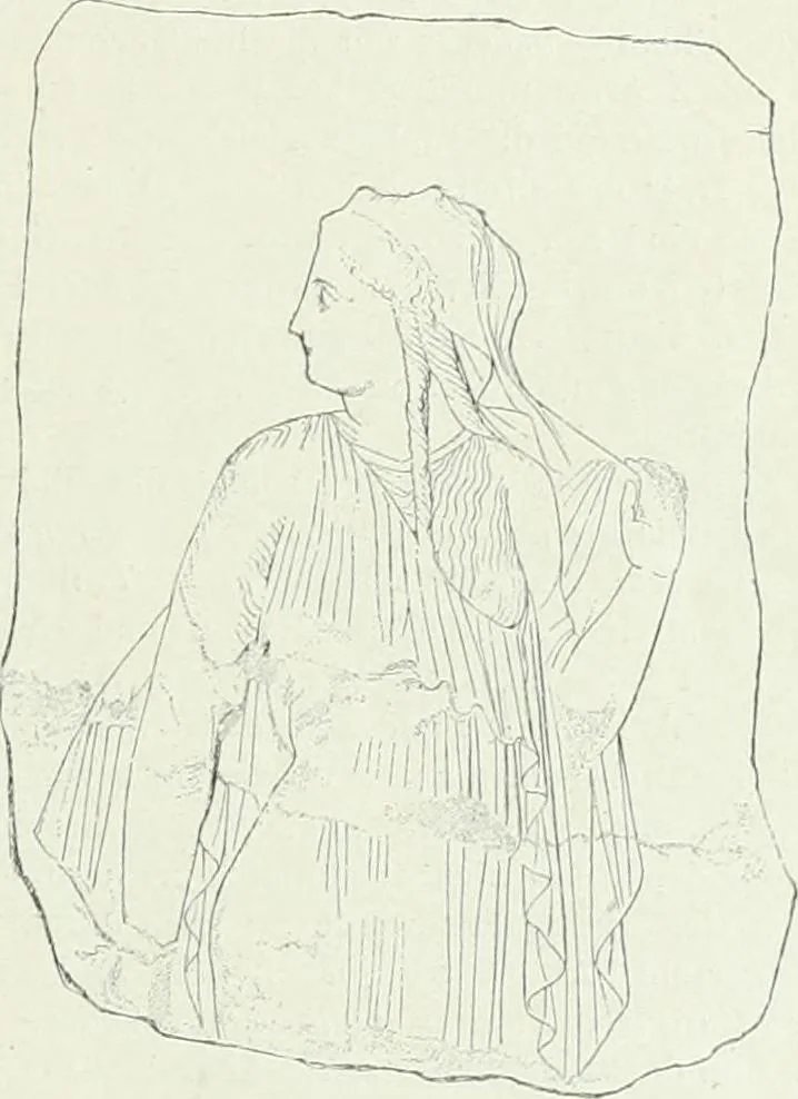 An illustration from Denkmäler des klassischen Altertums, zur Erläuterung des Lebens der Griechen und Römer in Religion, Kunst und Sitte, 1887, leaf 11
