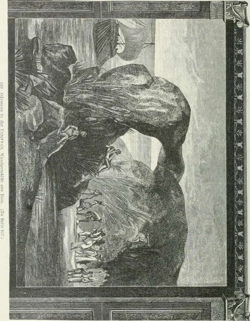 An illustration from Denkmäler des klassischen Altertums, zur Erläuterung des Lebens der Griechen und Römer in Religion, Kunst und Sitte, 1887, leaf 114