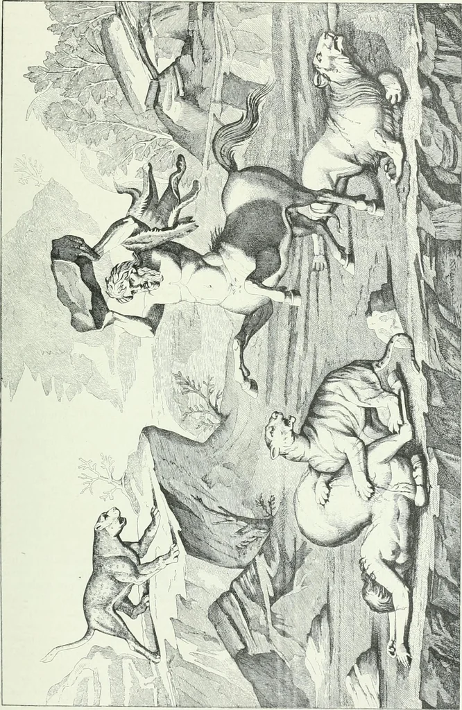 An illustration from Denkmäler des klassischen Altertums, zur Erläuterung des Lebens der Griechen und Römer in Religion, Kunst und Sitte, 1887, leaf 119