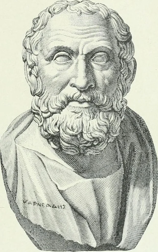 An illustration from Denkmäler des klassischen Altertums, zur Erläuterung des Lebens der Griechen und Römer in Religion, Kunst und Sitte, 1887, leaf 13