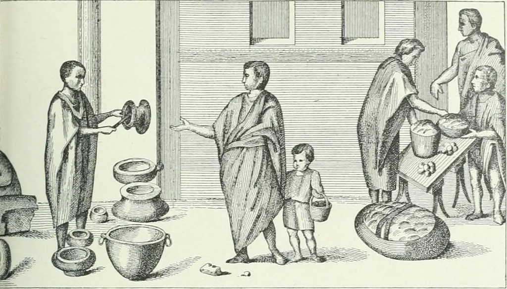An illustration from Denkmäler des klassischen Altertums, zur Erläuterung des Lebens der Griechen und Römer in Religion, Kunst und Sitte, 1887, leaf 151