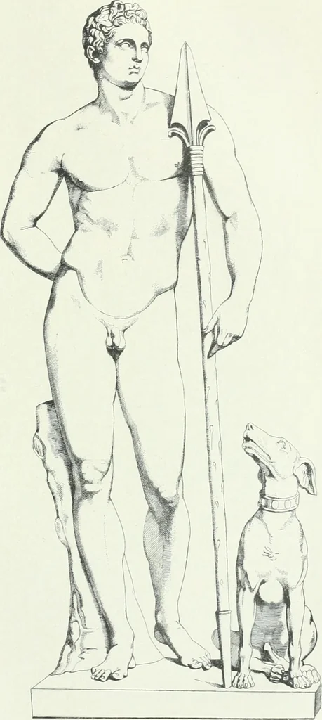 An illustration from Denkmäler des klassischen Altertums, zur Erläuterung des Lebens der Griechen und Römer in Religion, Kunst und Sitte, 1887, leaf 183
