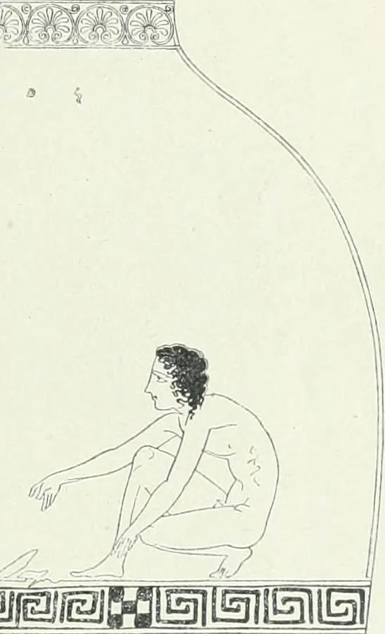 An illustration from Denkmäler des klassischen Altertums, zur Erläuterung des Lebens der Griechen und Römer in Religion, Kunst und Sitte, 1887, leaf 19
