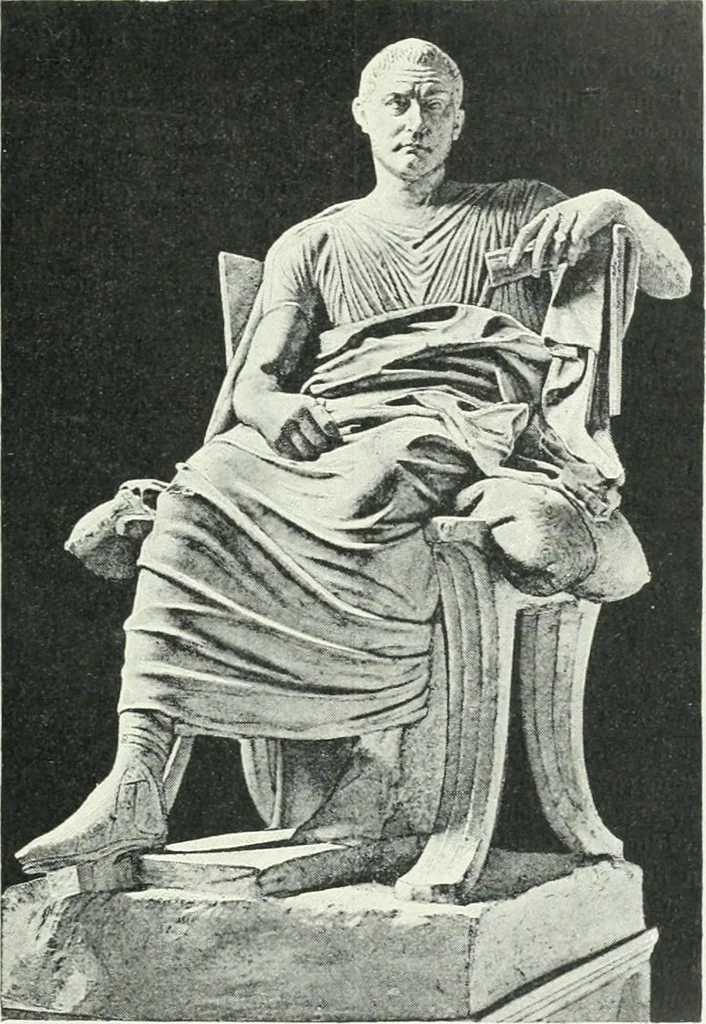 An illustration from Denkmäler des klassischen Altertums, zur Erläuterung des Lebens der Griechen und Römer in Religion, Kunst und Sitte, 1887, leaf 191
