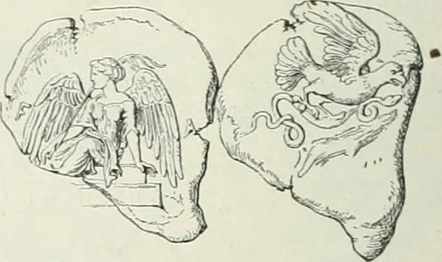 An illustration from Denkmäler des klassischen Altertums, zur Erläuterung des Lebens der Griechen und Römer in Religion, Kunst und Sitte, 1887, leaf 208