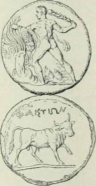 An illustration from Denkmäler des klassischen Altertums, zur Erläuterung des Lebens der Griechen und Römer in Religion, Kunst und Sitte, 1887, leaf 212