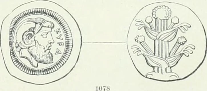 An illustration from Denkmäler des klassischen Altertums, zur Erläuterung des Lebens der Griechen und Römer in Religion, Kunst und Sitte, 1887, leaf 215