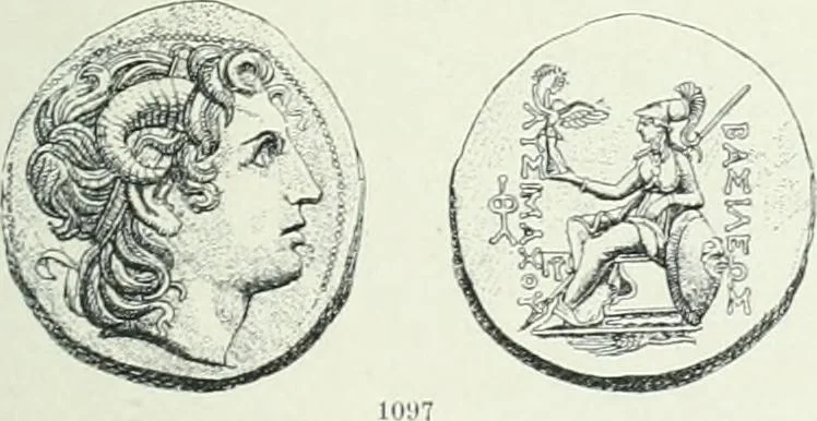 An illustration from Denkmäler des klassischen Altertums, zur Erläuterung des Lebens der Griechen und Römer in Religion, Kunst und Sitte, 1887, leaf 219