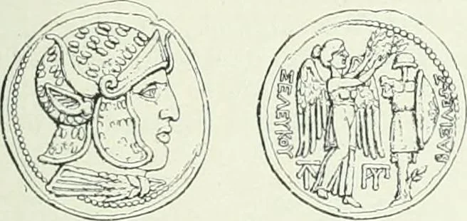 An illustration from Denkmäler des klassischen Altertums, zur Erläuterung des Lebens der Griechen und Römer in Religion, Kunst und Sitte, 1887, leaf 221