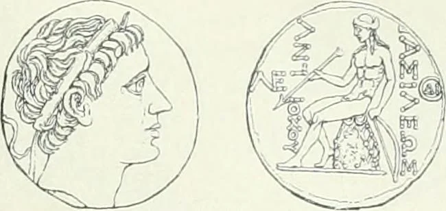 An illustration from Denkmäler des klassischen Altertums, zur Erläuterung des Lebens der Griechen und Römer in Religion, Kunst und Sitte, 1887, leaf 221
