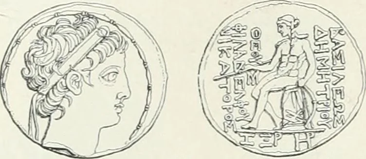 An illustration from Denkmäler des klassischen Altertums, zur Erläuterung des Lebens der Griechen und Römer in Religion, Kunst und Sitte, 1887, leaf 222