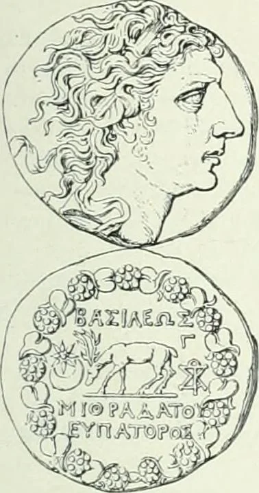 An illustration from Denkmäler des klassischen Altertums, zur Erläuterung des Lebens der Griechen und Römer in Religion, Kunst und Sitte, 1887, leaf 223