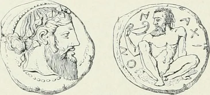 An illustration from Denkmäler des klassischen Altertums, zur Erläuterung des Lebens der Griechen und Römer in Religion, Kunst und Sitte, 1887, leaf 226
