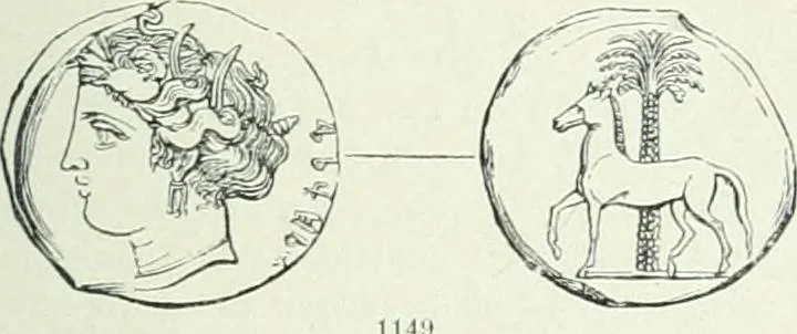 An illustration from Denkmäler des klassischen Altertums, zur Erläuterung des Lebens der Griechen und Römer in Religion, Kunst und Sitte, 1887, leaf 229