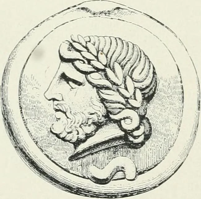 An illustration from Denkmäler des klassischen Altertums, zur Erläuterung des Lebens der Griechen und Römer in Religion, Kunst und Sitte, 1887, leaf 232