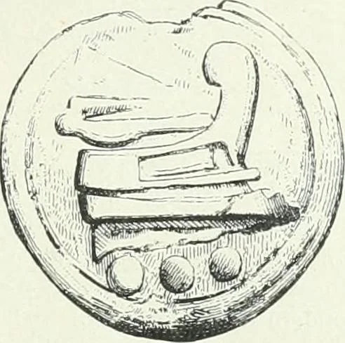 An illustration from Denkmäler des klassischen Altertums, zur Erläuterung des Lebens der Griechen und Römer in Religion, Kunst und Sitte, 1887, leaf 233