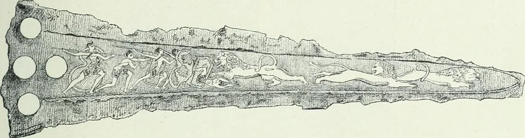 An illustration from Denkmäler des klassischen Altertums, zur Erläuterung des Lebens der Griechen und Römer in Religion, Kunst und Sitte, 1887, leaf 255