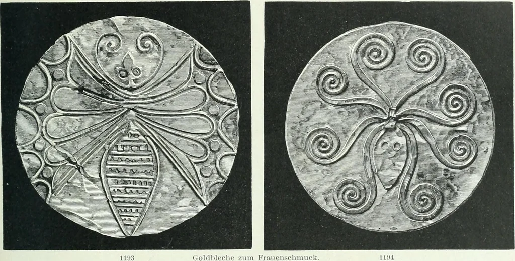 An illustration from Denkmäler des klassischen Altertums, zur Erläuterung des Lebens der Griechen und Römer in Religion, Kunst und Sitte, 1887, leaf 257