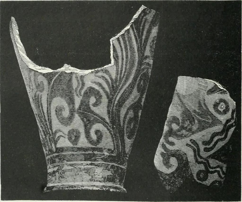 An illustration from Denkmäler des klassischen Altertums, zur Erläuterung des Lebens der Griechen und Römer in Religion, Kunst und Sitte, 1887, leaf 260