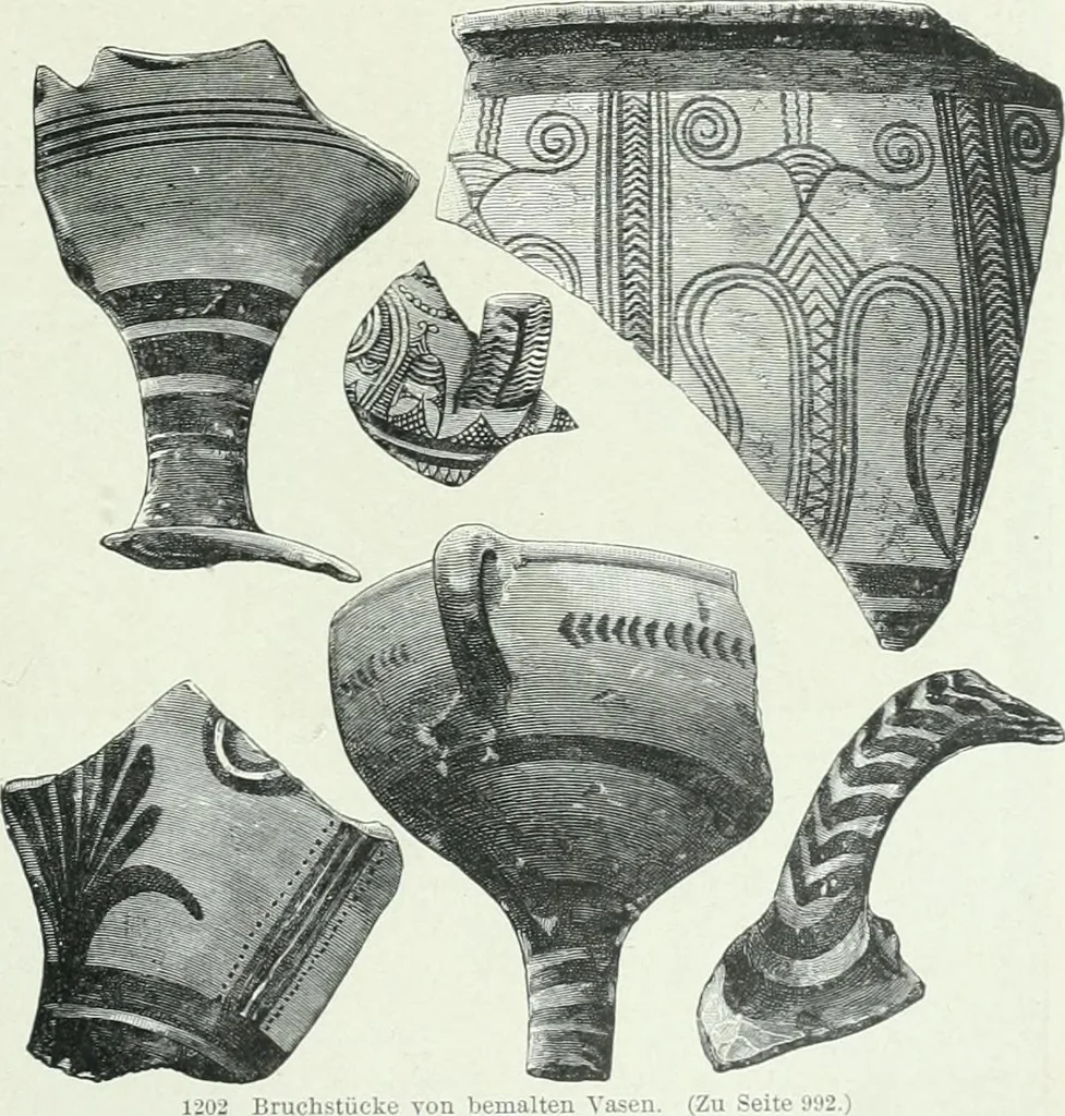 An illustration from Denkmäler des klassischen Altertums, zur Erläuterung des Lebens der Griechen und Römer in Religion, Kunst und Sitte, 1887, leaf 261