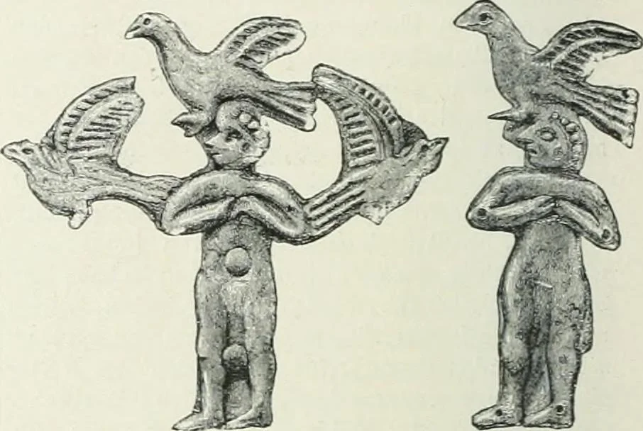 An illustration from Denkmäler des klassischen Altertums, zur Erläuterung des Lebens der Griechen und Römer in Religion, Kunst und Sitte, 1887, leaf 266