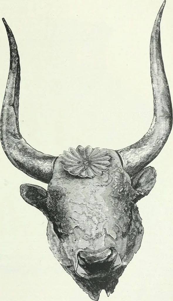 An illustration from Denkmäler des klassischen Altertums, zur Erläuterung des Lebens der Griechen und Römer in Religion, Kunst und Sitte, 1887, leaf 267