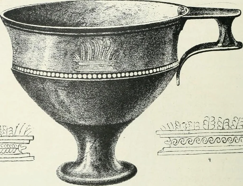 An illustration from Denkmäler des klassischen Altertums, zur Erläuterung des Lebens der Griechen und Römer in Religion, Kunst und Sitte, 1887, leaf 268
