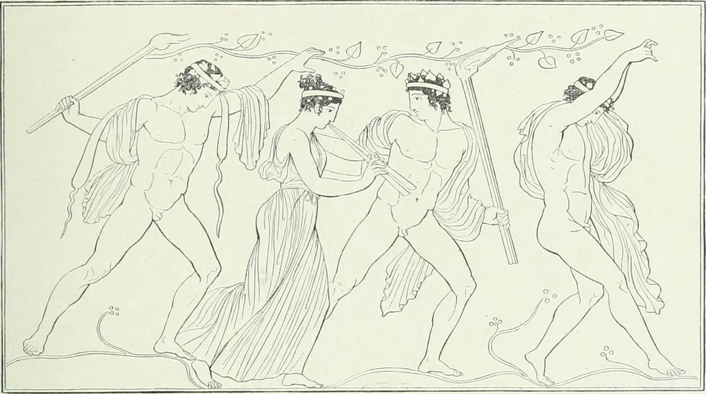 An illustration from Denkmäler des klassischen Altertums, zur Erläuterung des Lebens der Griechen und Römer in Religion, Kunst und Sitte, 1887, leaf 27