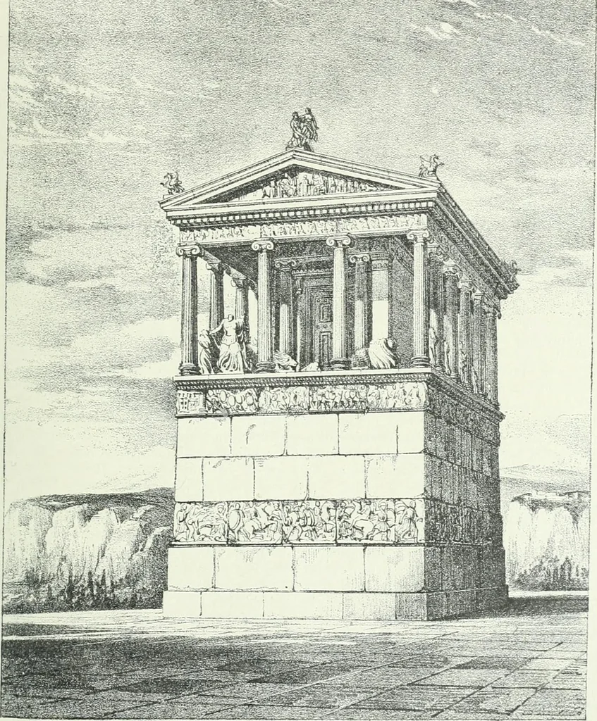 An illustration from Denkmäler des klassischen Altertums, zur Erläuterung des Lebens der Griechen und Römer in Religion, Kunst und Sitte, 1887, leaf 281