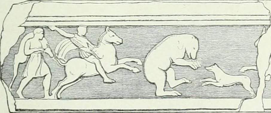 An illustration from Denkmäler des klassischen Altertums, zur Erläuterung des Lebens der Griechen und Römer in Religion, Kunst und Sitte, 1887, leaf 285