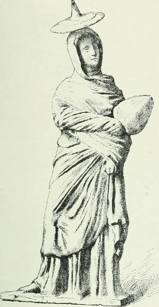 An illustration from Denkmäler des klassischen Altertums, zur Erläuterung des Lebens der Griechen und Römer in Religion, Kunst und Sitte, 1887, leaf 29