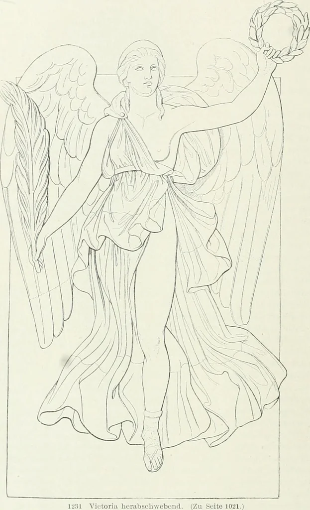 An illustration from Denkmäler des klassischen Altertums, zur Erläuterung des Lebens der Griechen und Römer in Religion, Kunst und Sitte, 1887, leaf 292