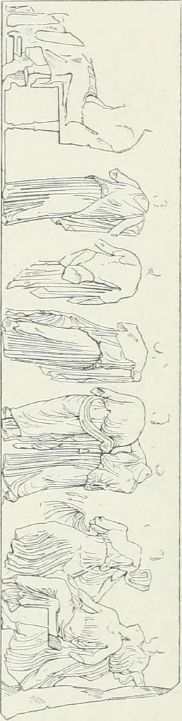 An illustration from Denkmäler des klassischen Altertums, zur Erläuterung des Lebens der Griechen und Römer in Religion, Kunst und Sitte, 1887, leaf 296