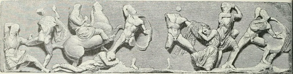 An illustration from Denkmäler des klassischen Altertums, zur Erläuterung des Lebens der Griechen und Römer in Religion, Kunst und Sitte, 1887, leaf 298