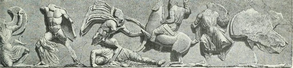 An illustration from Denkmäler des klassischen Altertums, zur Erläuterung des Lebens der Griechen und Römer in Religion, Kunst und Sitte, 1887, leaf 299