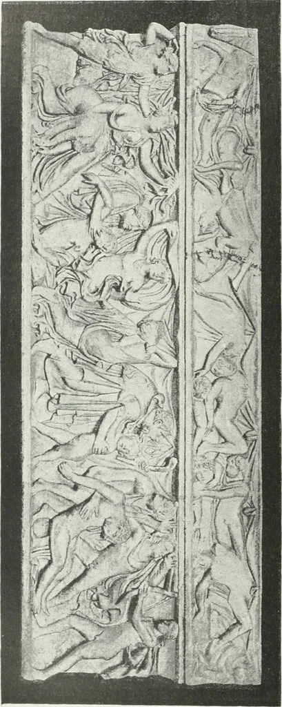 An illustration from Denkmäler des klassischen Altertums, zur Erläuterung des Lebens der Griechen und Römer in Religion, Kunst und Sitte, 1887, leaf 306