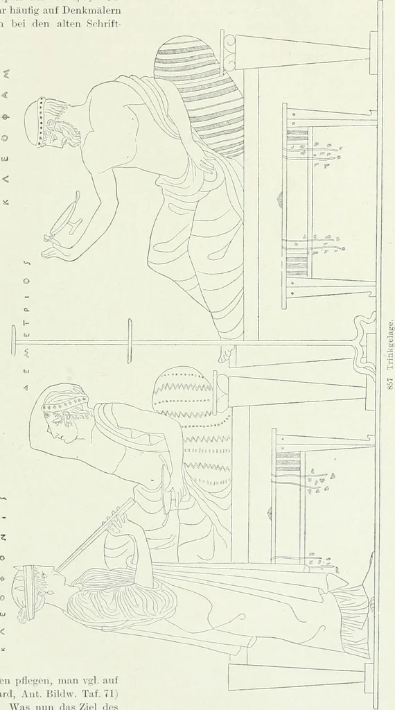 An illustration from Denkmäler des klassischen Altertums, zur Erläuterung des Lebens der Griechen und Römer in Religion, Kunst und Sitte, 1887, leaf 31