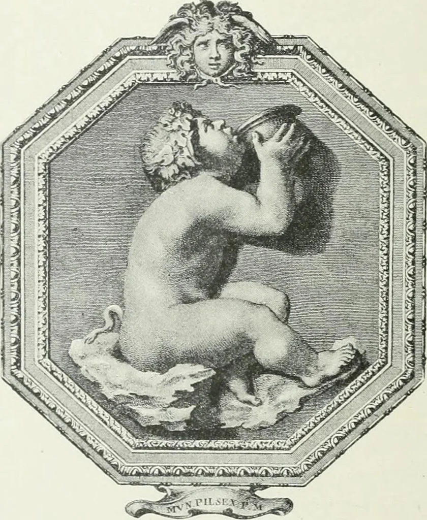 An illustration from Denkmäler des klassischen Altertums, zur Erläuterung des Lebens der Griechen und Römer in Religion, Kunst und Sitte, 1887, leaf 310