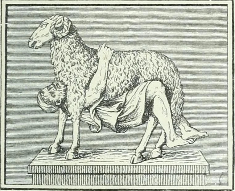 An illustration from Denkmäler des klassischen Altertums, zur Erläuterung des Lebens der Griechen und Römer in Religion, Kunst und Sitte, 1887, leaf 315