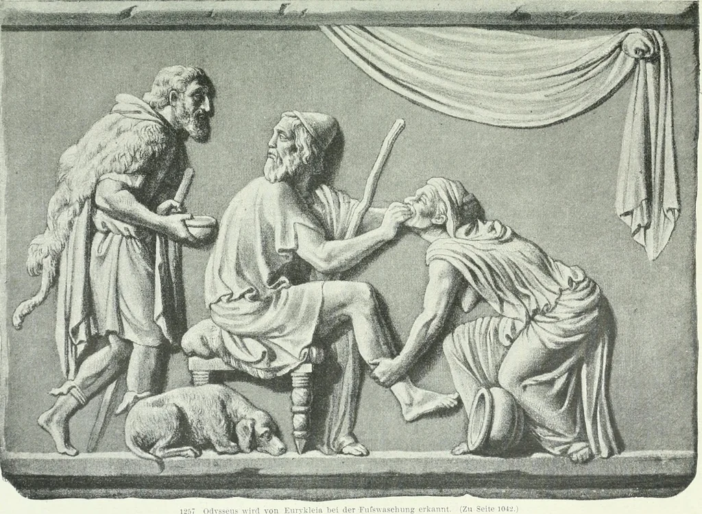An illustration from Denkmäler des klassischen Altertums, zur Erläuterung des Lebens der Griechen und Römer in Religion, Kunst und Sitte, 1887, leaf 319