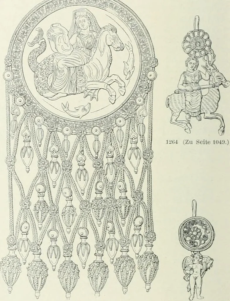 An illustration from Denkmäler des klassischen Altertums, zur Erläuterung des Lebens der Griechen und Römer in Religion, Kunst und Sitte, 1887, leaf 324