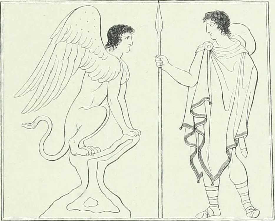 An illustration from Denkmäler des klassischen Altertums, zur Erläuterung des Lebens der Griechen und Römer in Religion, Kunst und Sitte, 1887, leaf 327