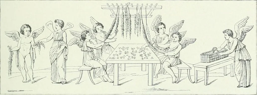 An illustration from Denkmäler des klassischen Altertums, zur Erläuterung des Lebens der Griechen und Römer in Religion, Kunst und Sitte, 1887, leaf 33
