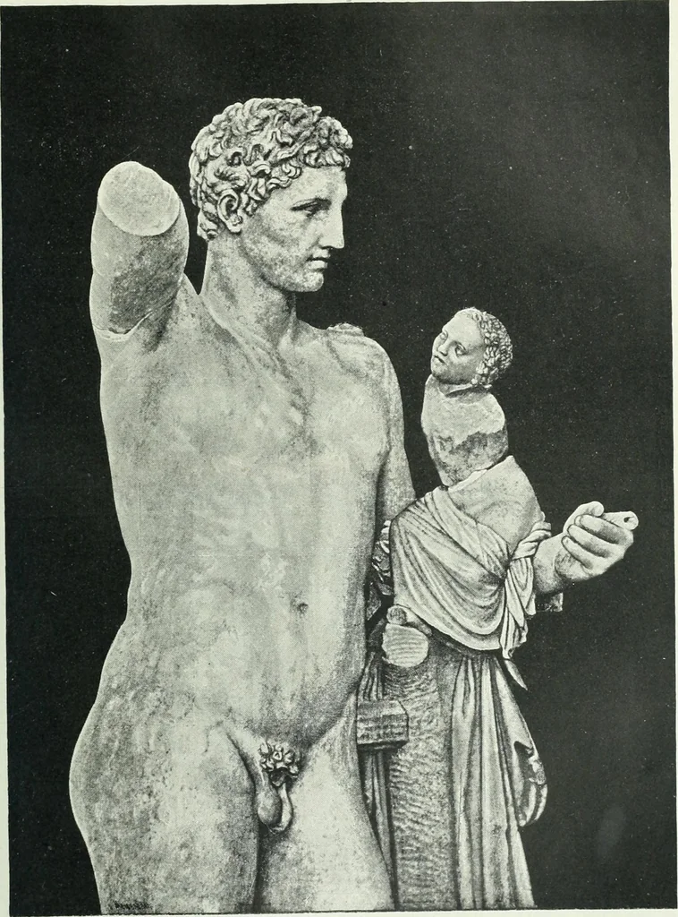 An illustration from Denkmäler des klassischen Altertums, zur Erläuterung des Lebens der Griechen und Römer in Religion, Kunst und Sitte, 1887, leaf 369
