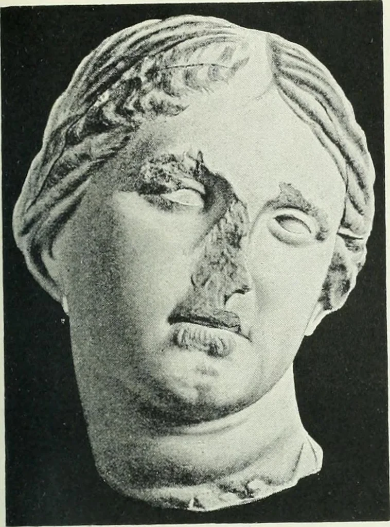 An illustration from Denkmäler des klassischen Altertums, zur Erläuterung des Lebens der Griechen und Römer in Religion, Kunst und Sitte, 1887, leaf 371