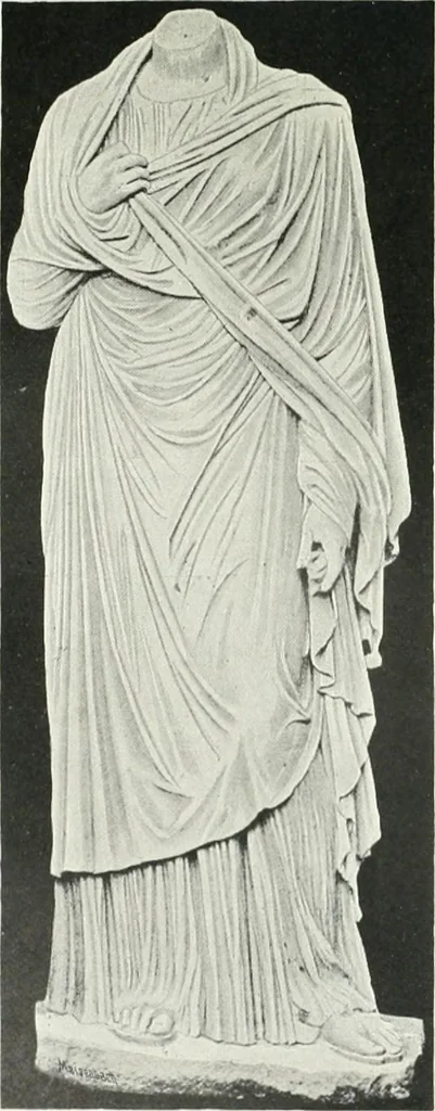 An illustration from Denkmäler des klassischen Altertums, zur Erläuterung des Lebens der Griechen und Römer in Religion, Kunst und Sitte, 1887, leaf 372